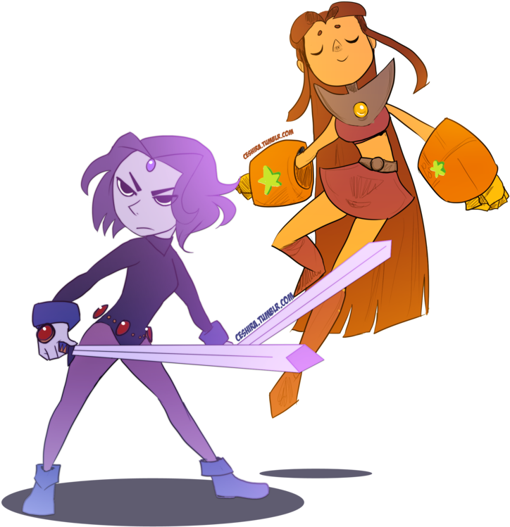 Crystal Gems Ttg By Ceshira On Deviantart - Crystal Gems Teen Titans (800x885)