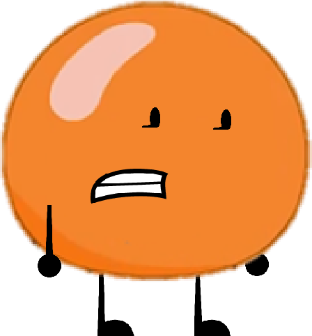 Orange Blob Pose - Battle For Isle Sleep (448x482)