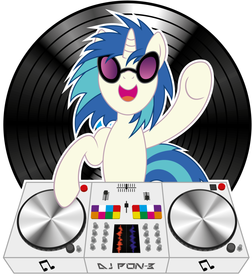 Up World, Bipedal, Cutie Mark, Dj Pon 3, Female, Glasses, - Cartoon (961x1024)