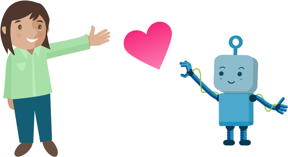 Clip Art Style Guide Illustration Image Portable Network - Customer Love Png (1000x549)