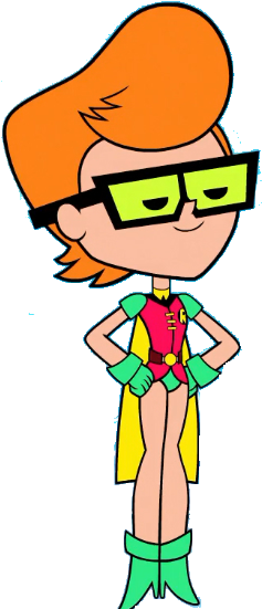 File History - Carrie Kelly Robin Teen Titans Go (265x583)