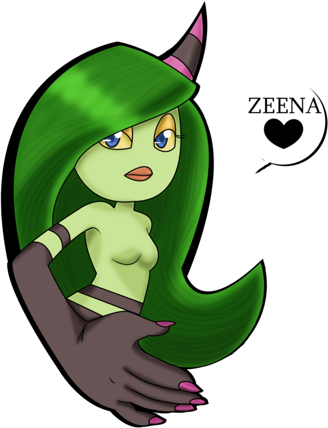 Zeena By Theroseprince - Cartoon (758x1054)