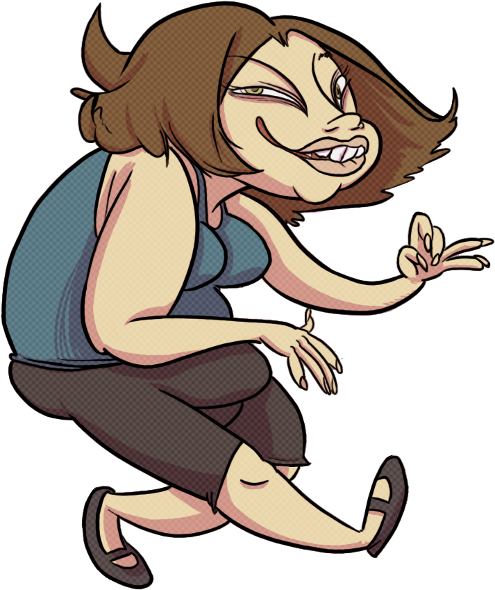 Da Id8- Stumpy Nerd Troll By Anniemae04 - Cartoon (743x943)