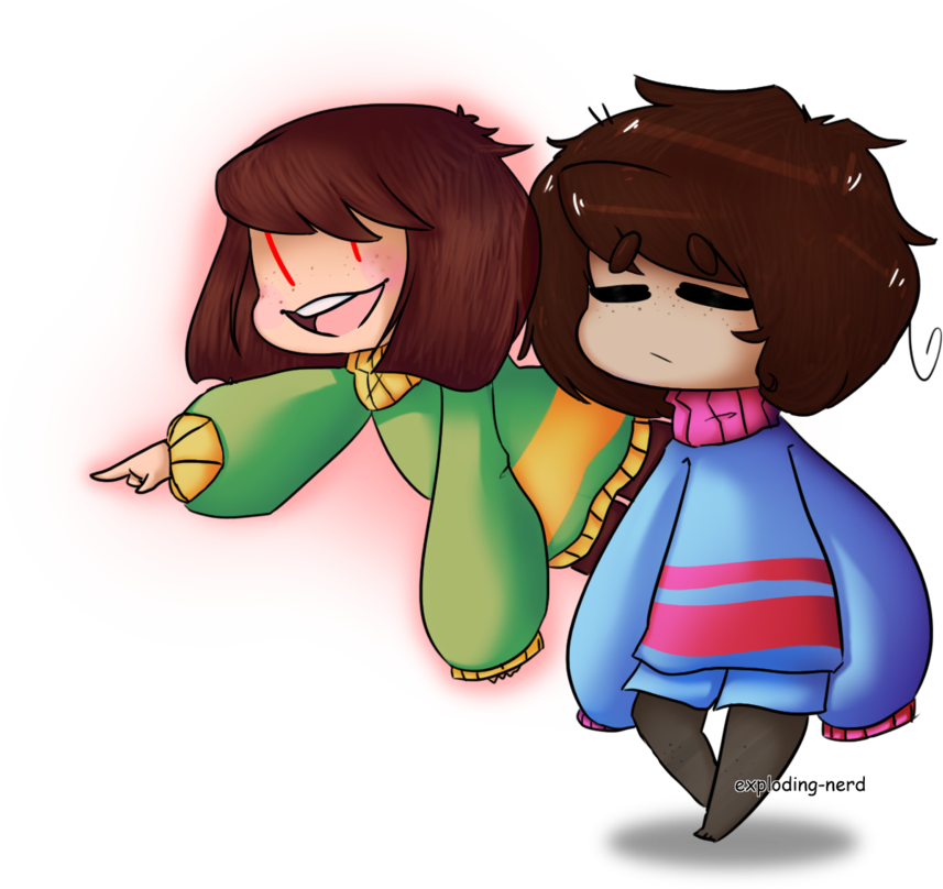 Narrator Chara By Exploding-nerd - Nerd (1024x827)