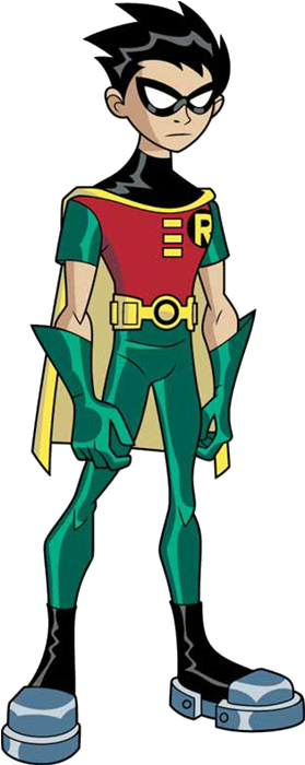 Robin Teen Titans - Teen Titans Original Robin (307x700)