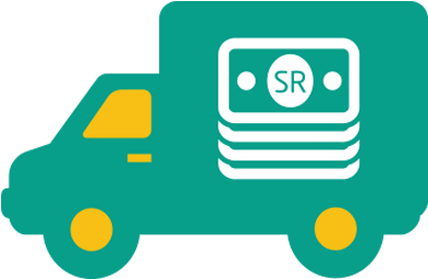 Cash Pick Up And Delivery Services - Cash Pick Up Png (400x400)