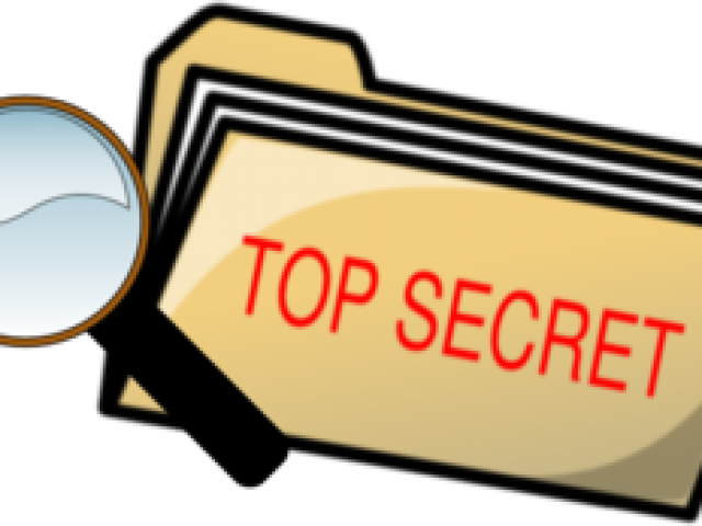 Secret Agent Clipart - Magnifying Glass (640x480)