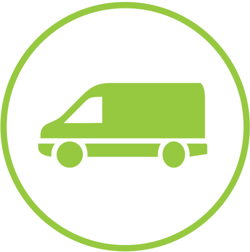 Deliver - Pick Up Delivery Icon (498x502)
