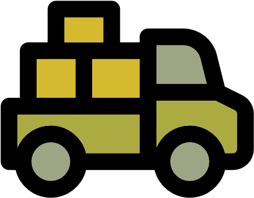 Pickup Truck Free Icon - Truck (512x512)