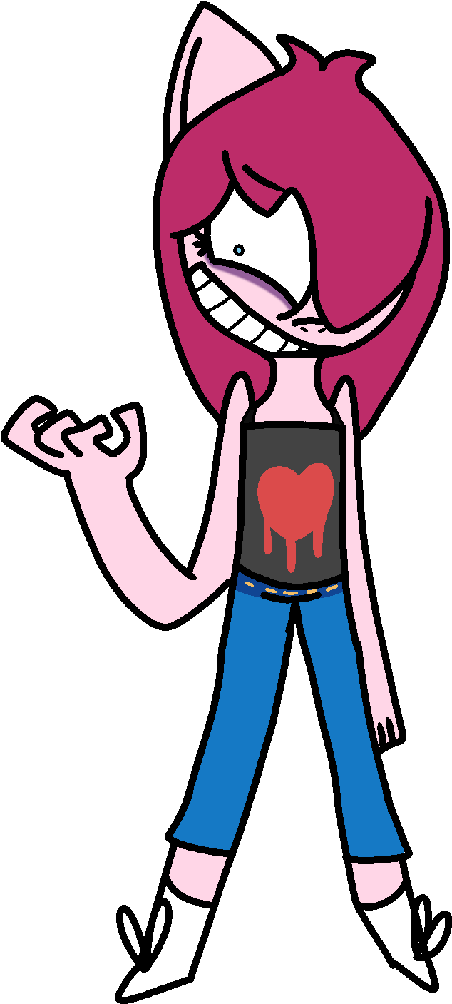 Edgy Cartoon Horse By Ribchills Edgy Cartoon Horse - Drawing (782x1446)