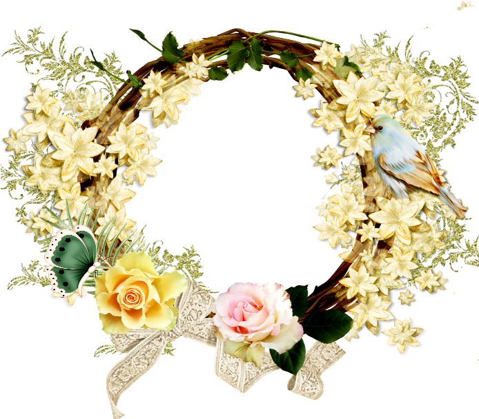 Beach Rose Cut Flowers Floral Design Clip Art - Cadre (693x683)