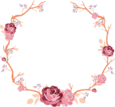 Wall Color - Flower Vine Transparent (374x348)
