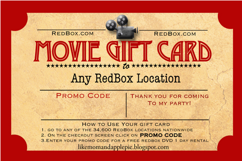 00 Redbox Movies E Gift Card Code No Expiration - Vintage Advertisement (480x480)