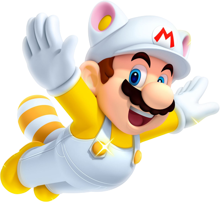 Super Mario 3d World Rosalina Fire Flower Vanilla Dome - New Super Mario Brothers 2 (nintendo 3ds) (451x414)