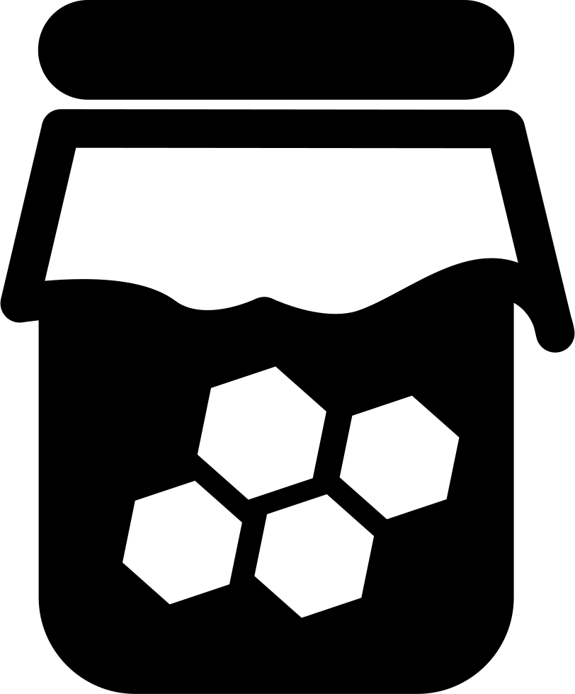 Jar Of Honey Comments - Miel Icono (812x980)