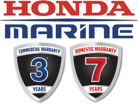 Honda Logos 3 Transparent - Honda Marine 7 Year Warranty (600x456)