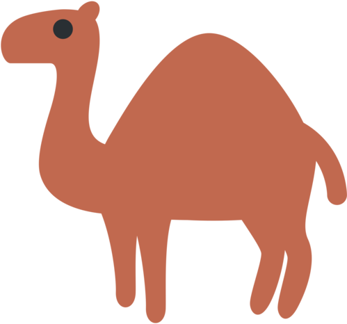 Camels Clipart Female - 1f42a Emoji (512x512)