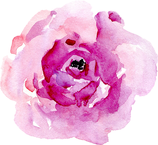 Please Reload - - Water Color Flower Png Files (600x551)
