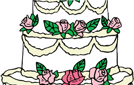 Wedding Cake Clip Art (520x273)