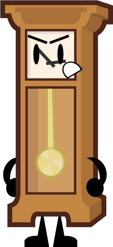 Grandfather Clock By Aarenanimations - Grandfather Clock By Aarenanimations (395x835)