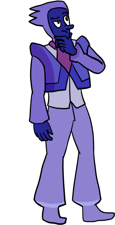 Indigo Zircon Space Attorney By Lariolario54321 - Cartoon (516x1008)