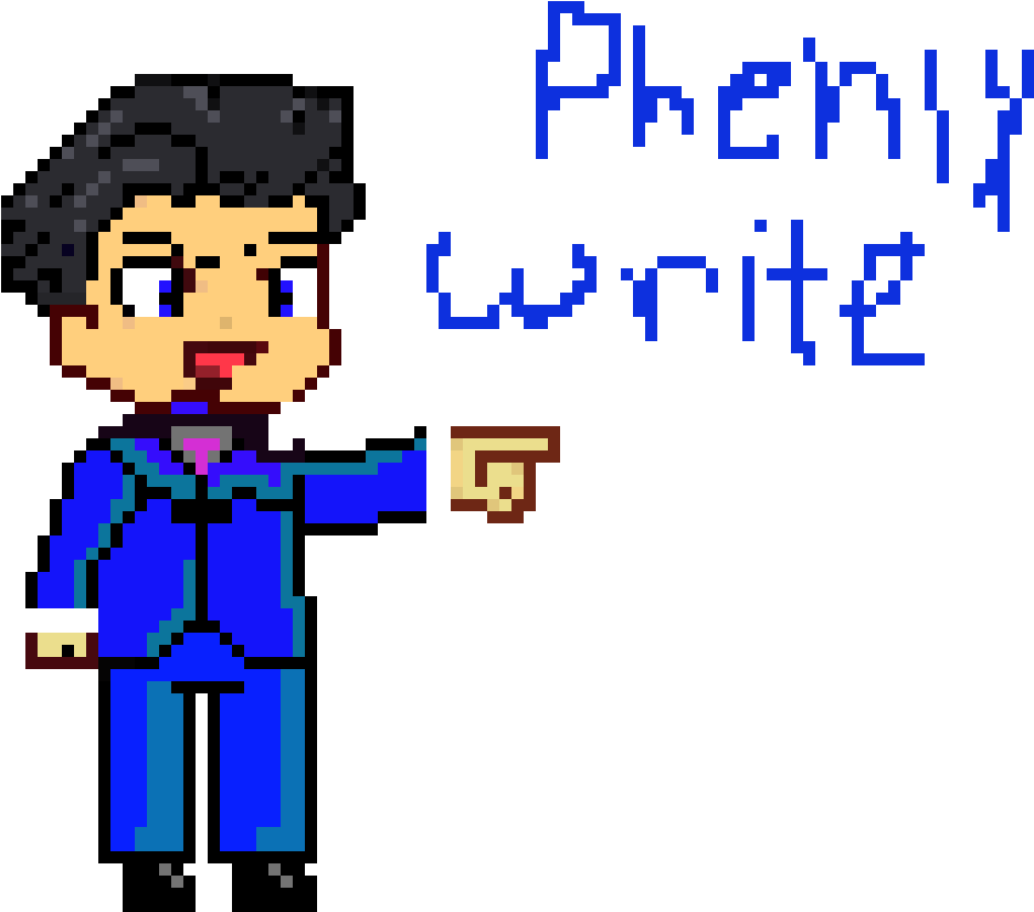 Ace Attorney Phenoix Write - Ace Attorney (1012x847)