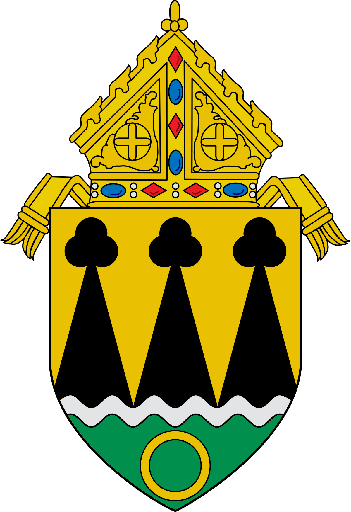 Coat Of Arms Of The Archdiocese Of Detroit (1200x1747)