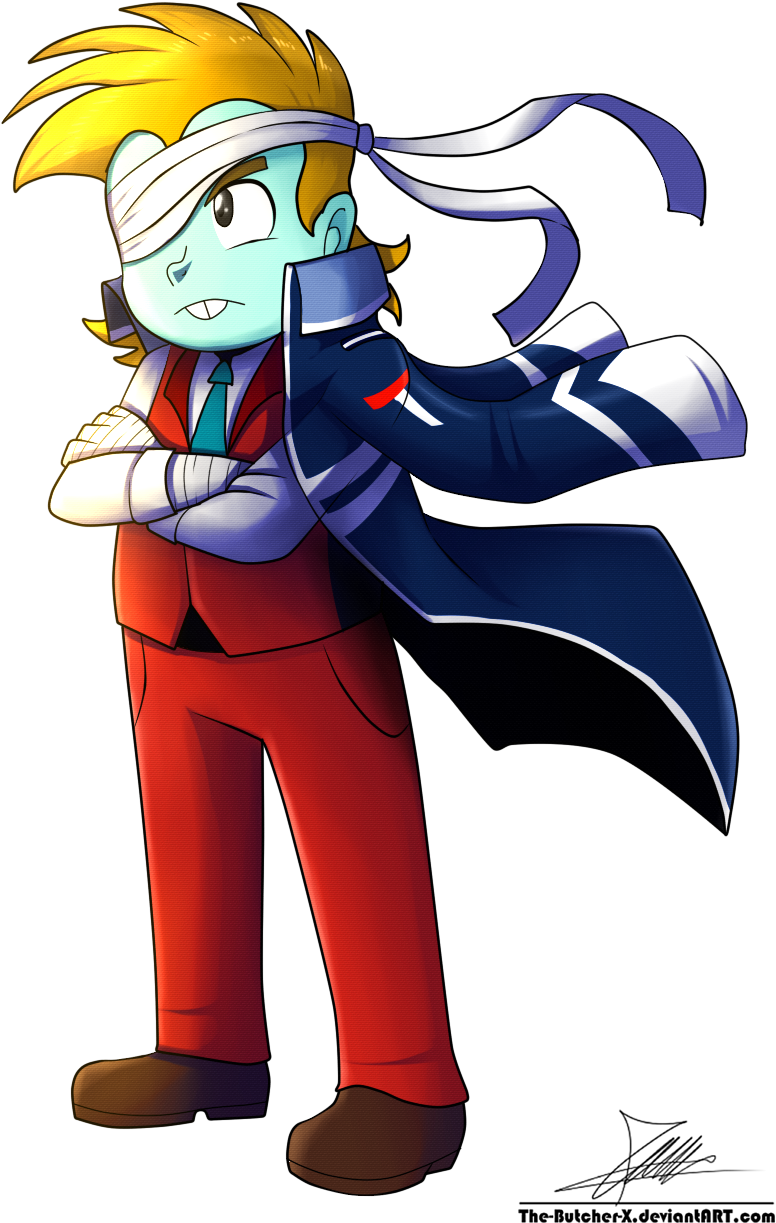 Ace Attorney, Apollo Justice, Artist - Cartoon (820x1260)