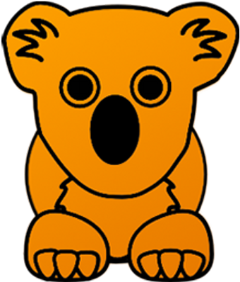 Koala Steamed - Custom Cartoon Koala Throw Blanket (400x400)