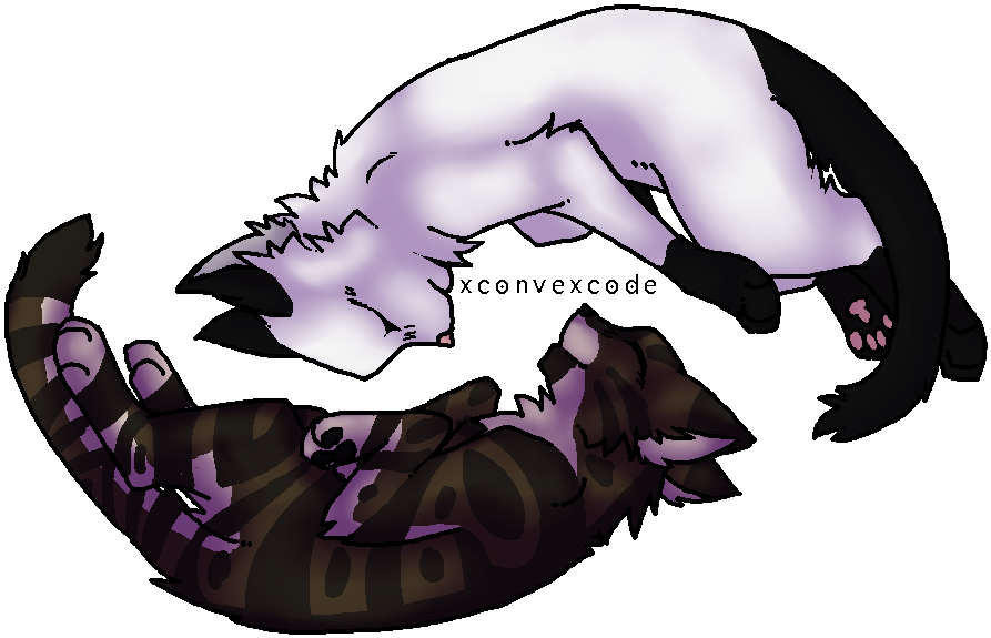 Bramblestar X Blackstar Id By Raven-merletta - Illustration (923x617)