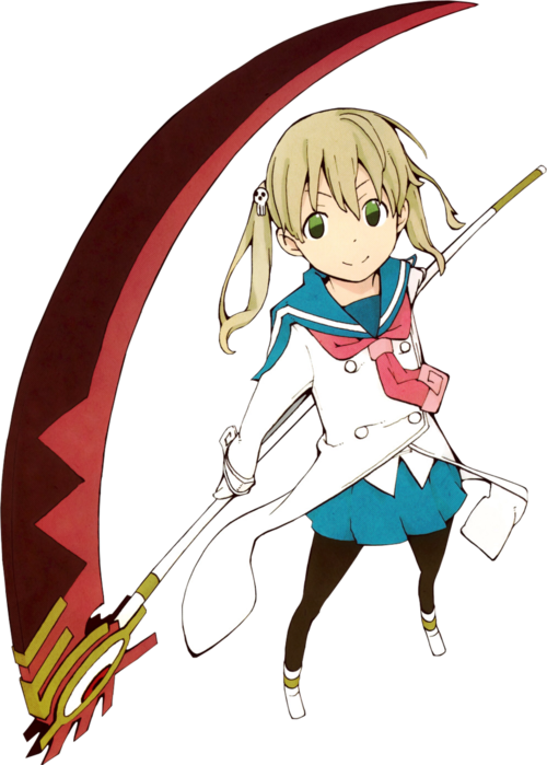 Maka Albarn, Death The Kid & Black Star <3 Soul Eater - Black Star Soul Eater (500x699)