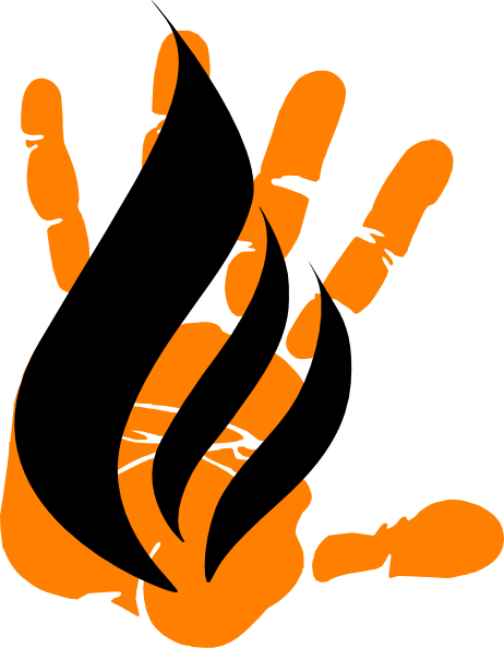 Blue Flame Simpleblue Clip Art At Clker Com Vector - Bandeira Do Brasil Estilizada (462x594)