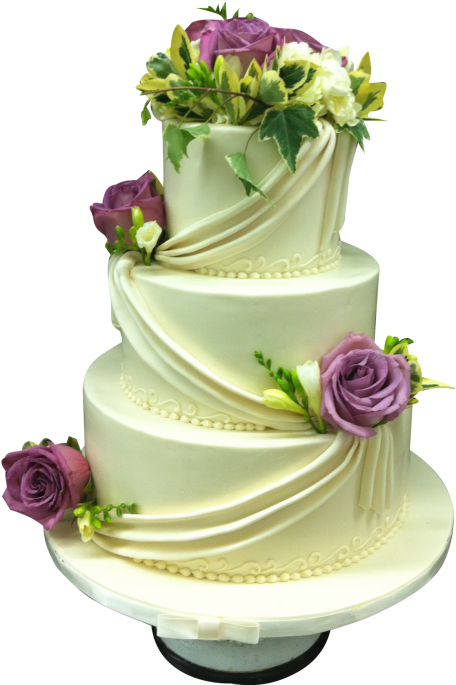 Classic Wedding Cake - Wedding Cake (600x803)
