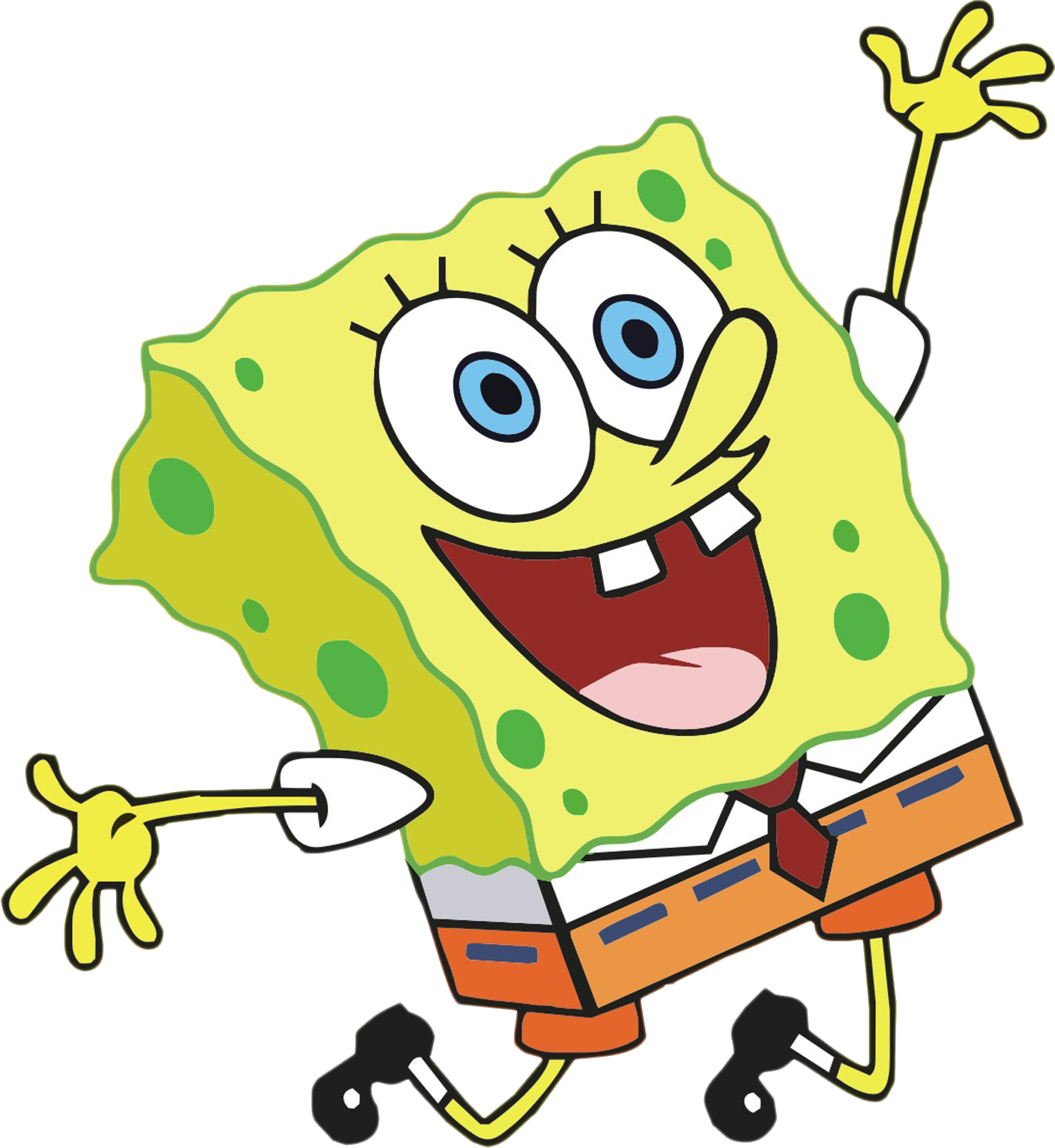Logo Drawing Encapsulated Postscript Clip Art - Spongebob Jpg (1408x1532)
