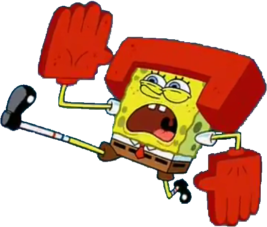 Karate Gear By Supercaptainn - Spongebob Png (549x468)