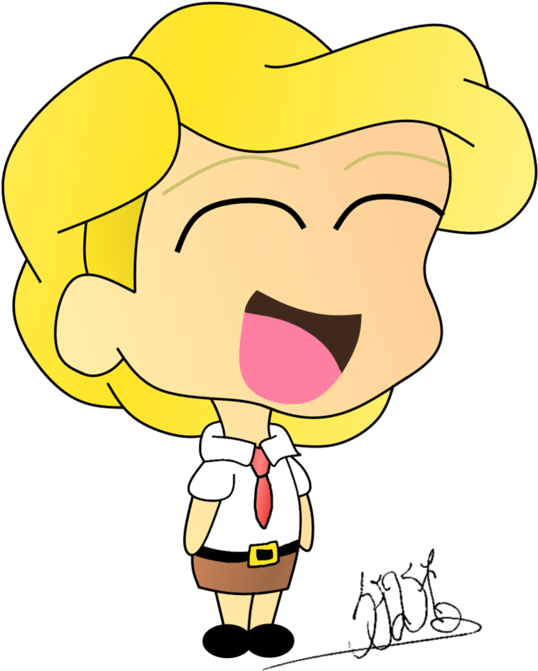 Chibi Spongebob By Spongefan257 - Spongebob Squarepants (797x1002)