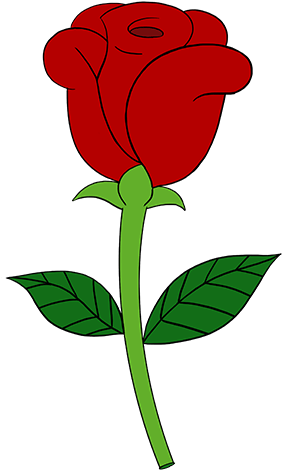 How To Draw A Simple Rose Easy Drawing Guides - Simple Rose (678x600)