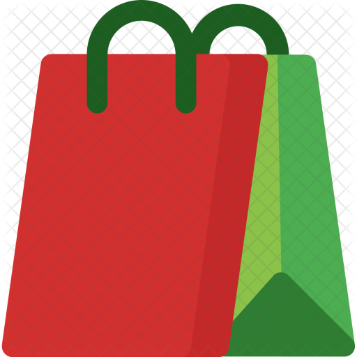 Shopping, Bag, Buy, Christmas, Online, Shop, Xmas Icon - Transparent Image Of Christmas Shopping Bags (512x512)