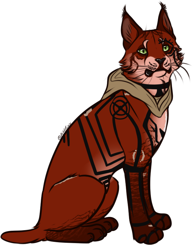 Lynx Fursona By Canispitbull - Deviantart Lynx (684x854)