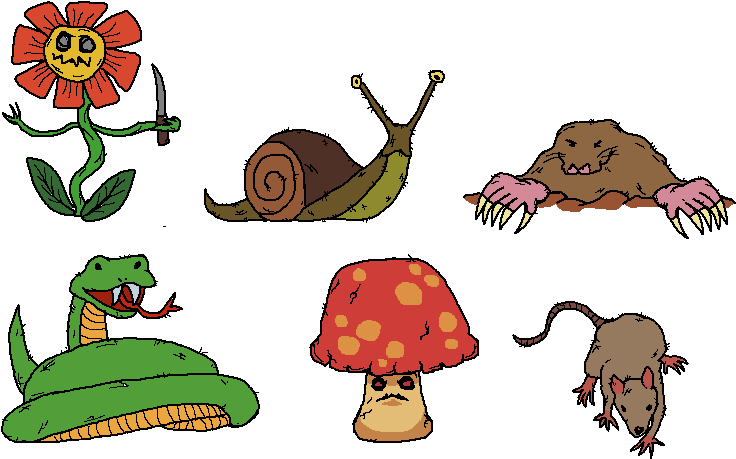 Black Cat's Story - Cartoon (781x488)