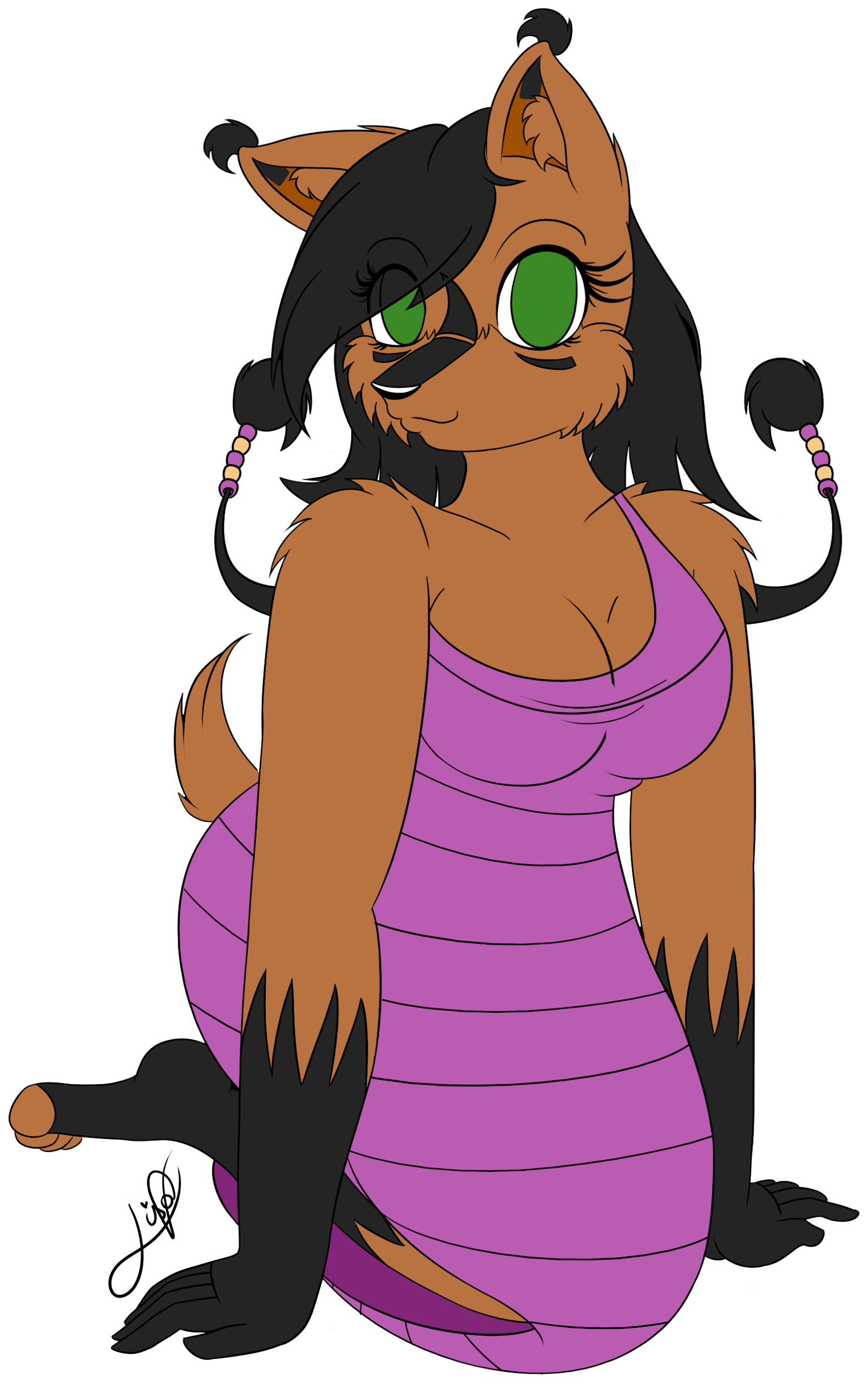 Nicole The Lynx - Cartoon (2000x3000)