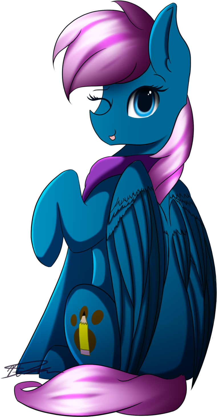 Mindlesssketching, Female, Mare, Oc, Oc - Cartoon (1024x1636)