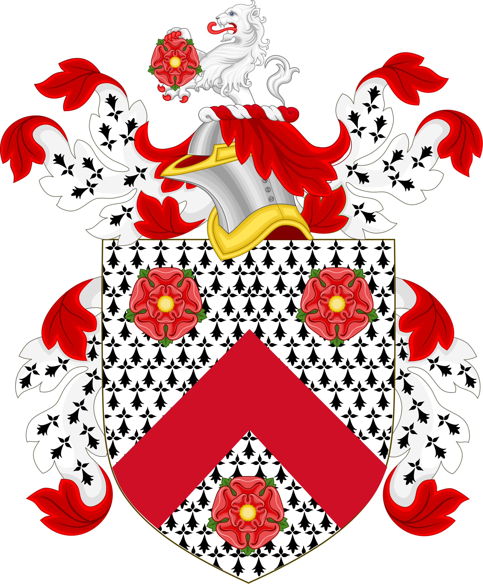 Open - Lee Coat Of Arms (2000x2415)