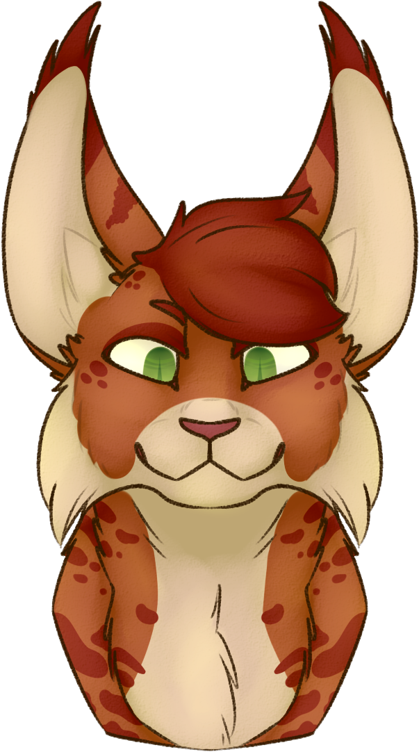 A Lynx Reappears - Cartoon (1152x1152)