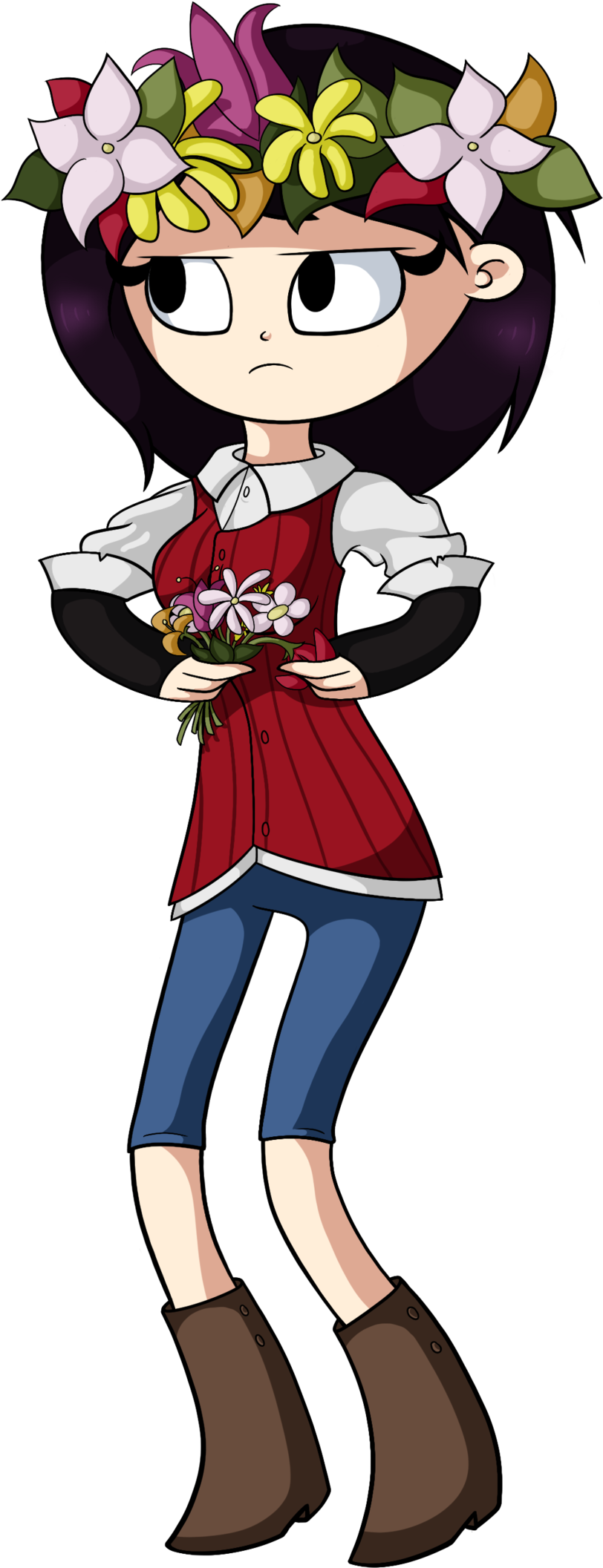 [don't Starve] Vivian By Miss-twila - Don't Starve (1024x2206)