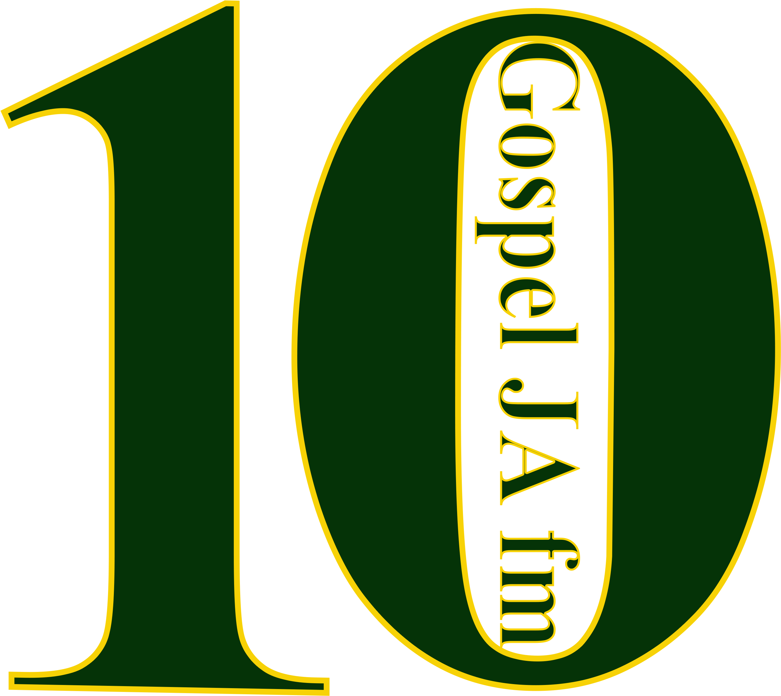 Gospel Ja Music Chart - Graphic Design (3508x2480)