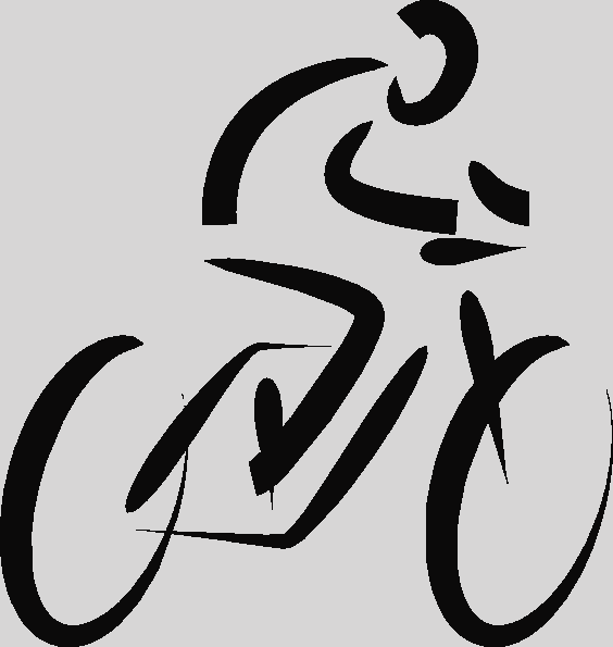 Spin Bike Clip Art (564x595)