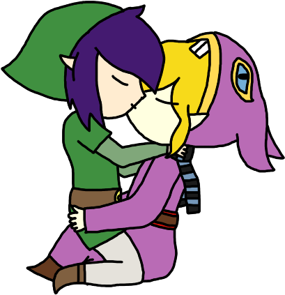 The Hylian People Rejoice - Cartoon (540x518)