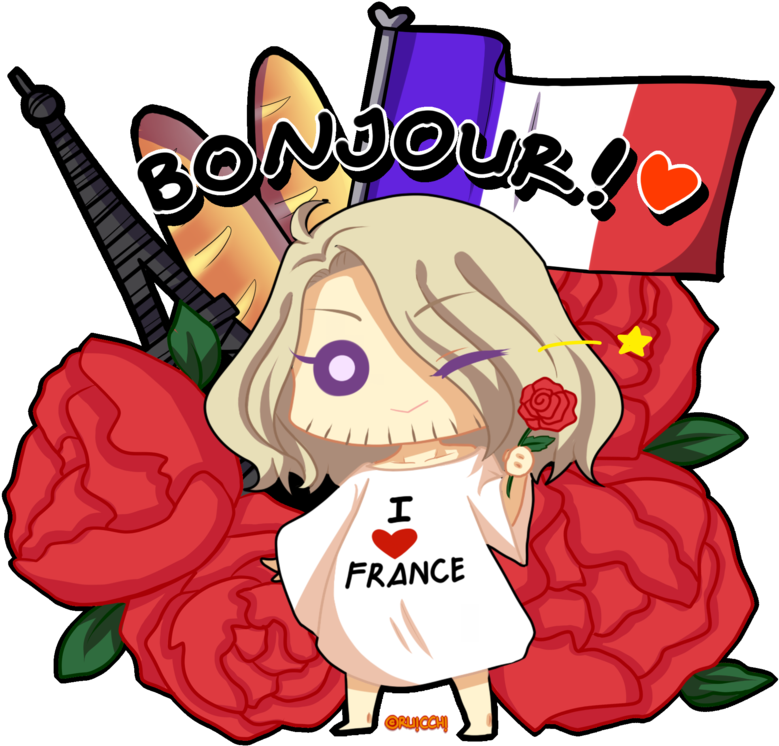 [fanart] France-niichan By Ruiruicchi - [fanart] France-niichan By Ruiruicchi (800x800)