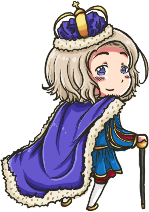 France As Louis Xiv By Esabelle-ryngin - Cartoon (324x430)